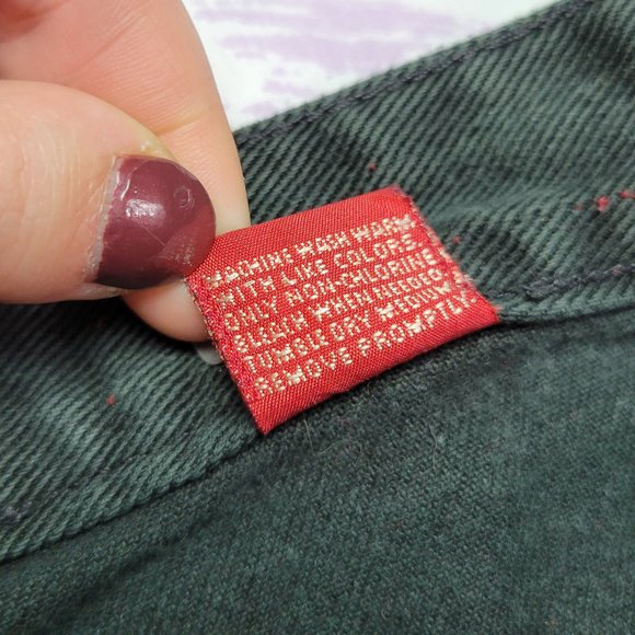 Vintage 90s Banana Republic Black High Waist Jeans - Picture 4 of 6